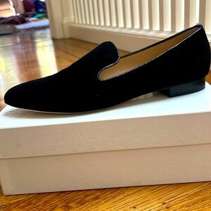 Luca Grossi - Italian Black Suede loafer (41)